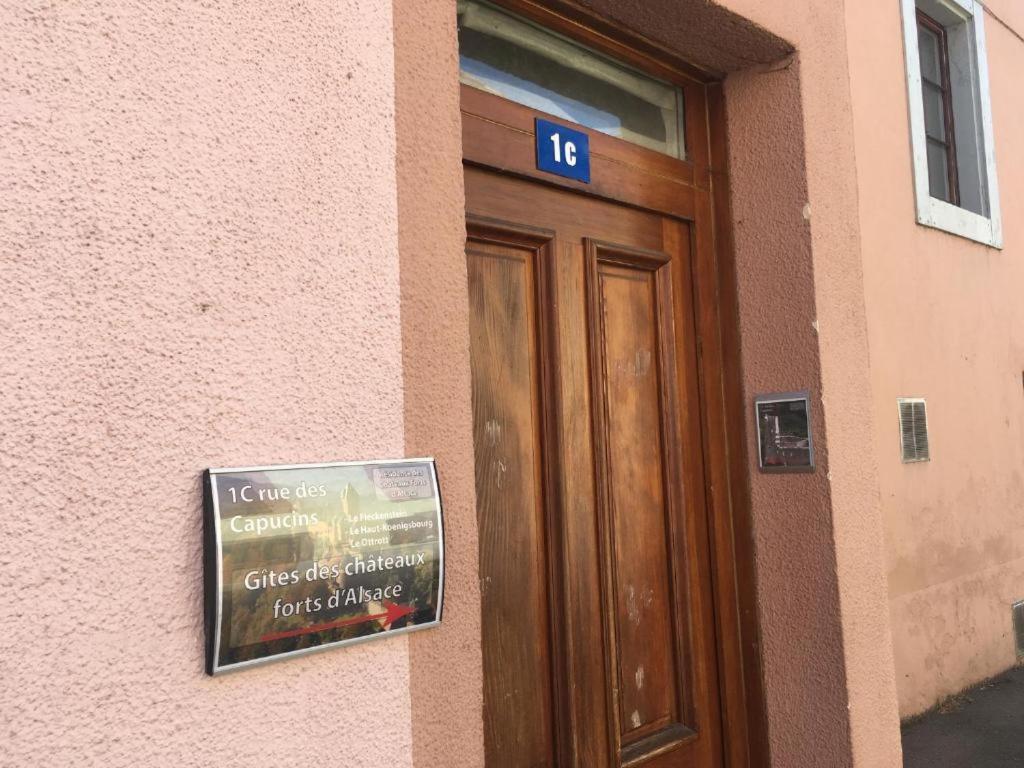 Le Gite 5 - Le Chateau Du Landsberg Selestat Bagian luar foto